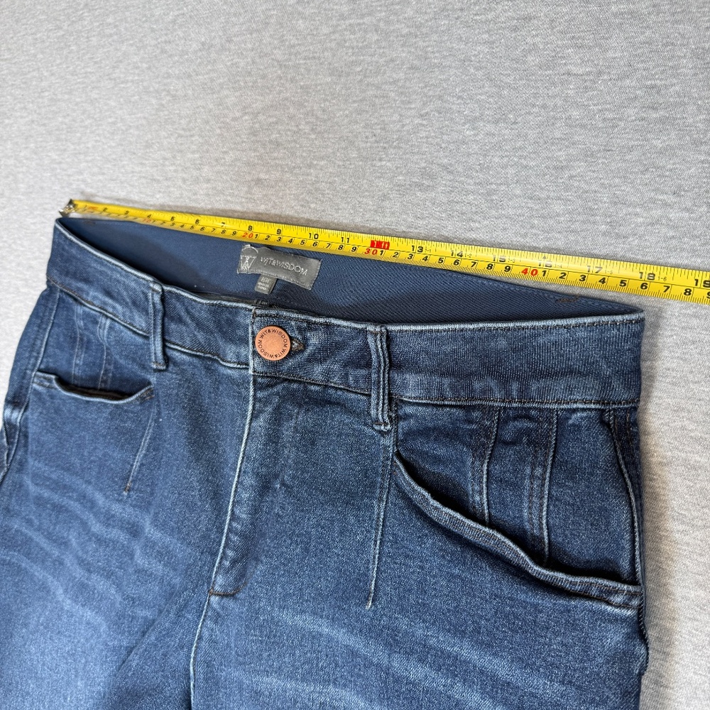 Wit & Wisdom Barrel Leg Jean Size 16W Great Condition! Back to School - Picture 15 of 15
